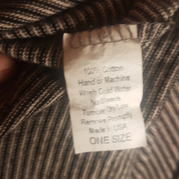 Brandy Melville light high  lo striped scoop neck hooded top - Picture 9 of 9